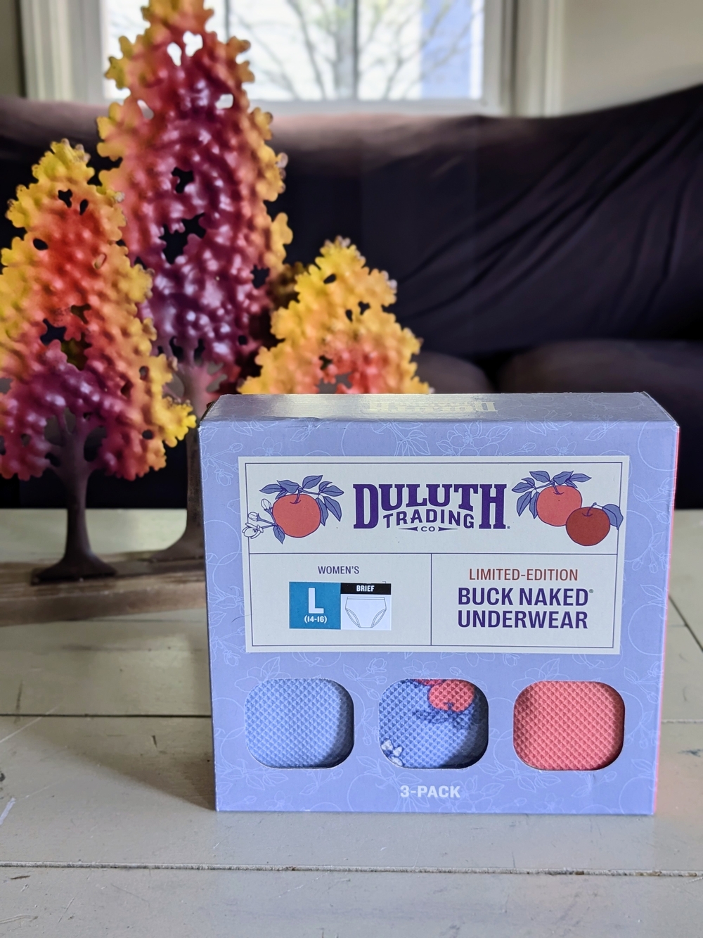 NWT: WOMENS DULUTH TRADING LIMITED EDITION BUCK NAKED 3-PACK